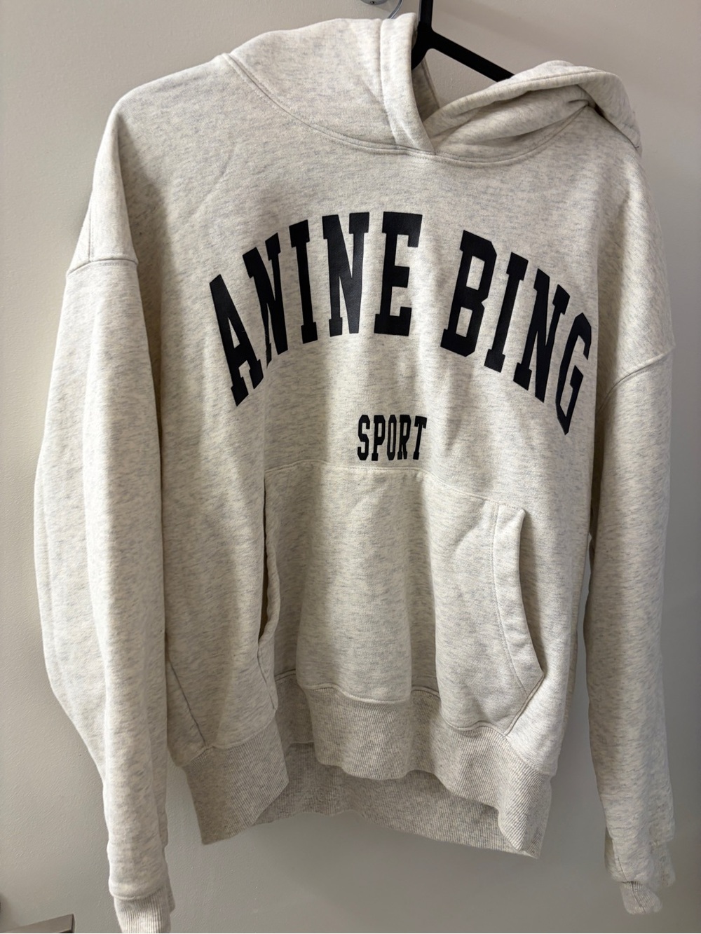 Oversized Mint Hoodie with Front Pocket - Women never wear or washed